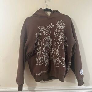 Aelfric Eden Chocolate Brown Hoodie